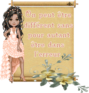 eh oui,çà s'appelle la tolérance......